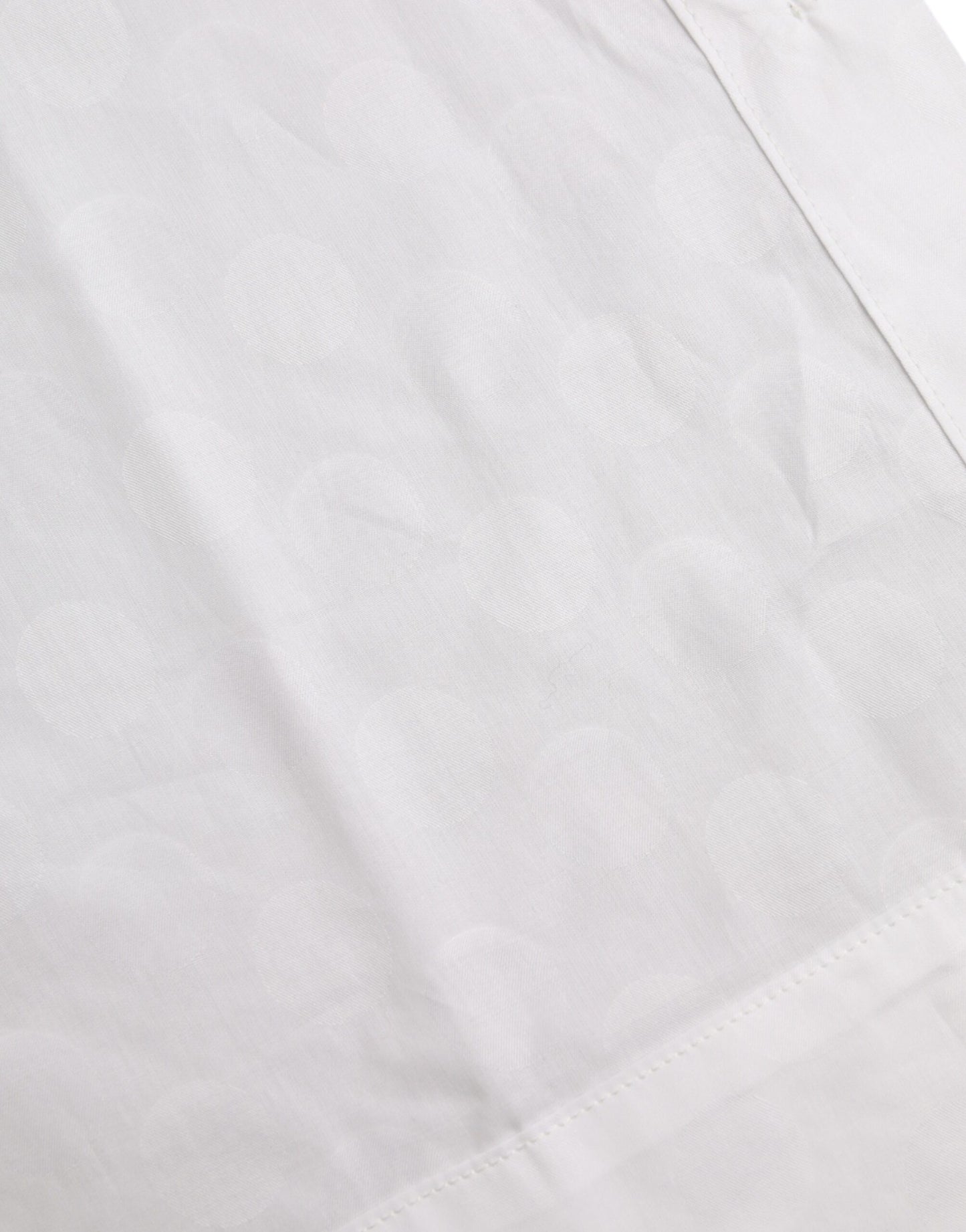 Dolce & Gabbana Weißes kurzärmeliges Poloshirt mit Kragen