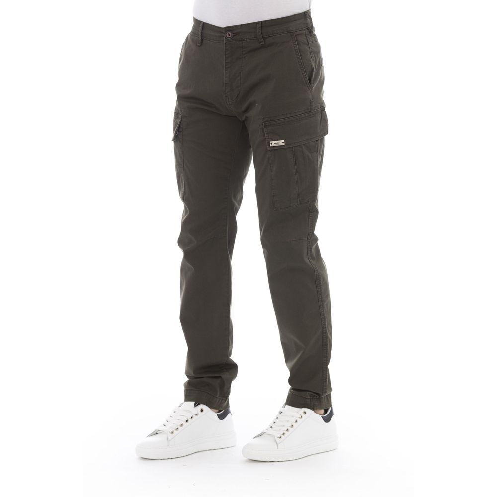 Baldinini Trend Army Cotton Men Cargo Pants