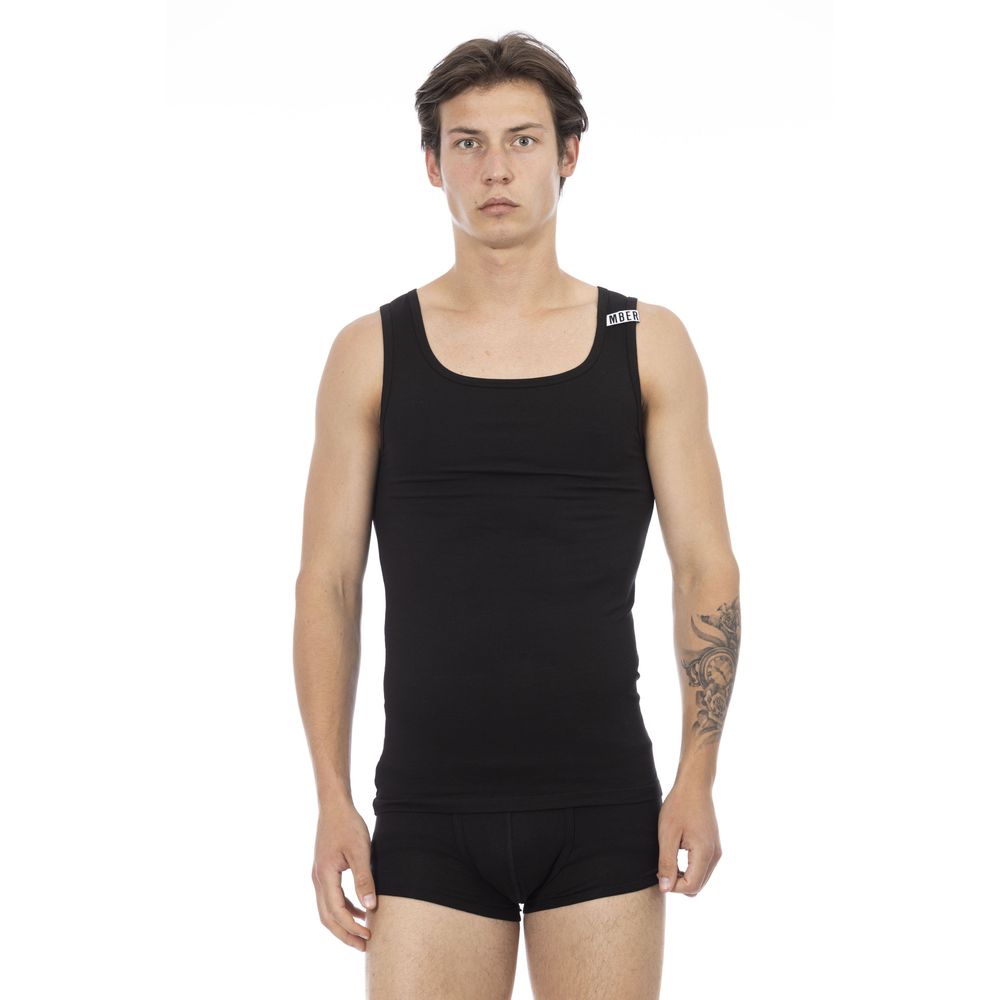 Bikkembergs Black cotton t-shirt