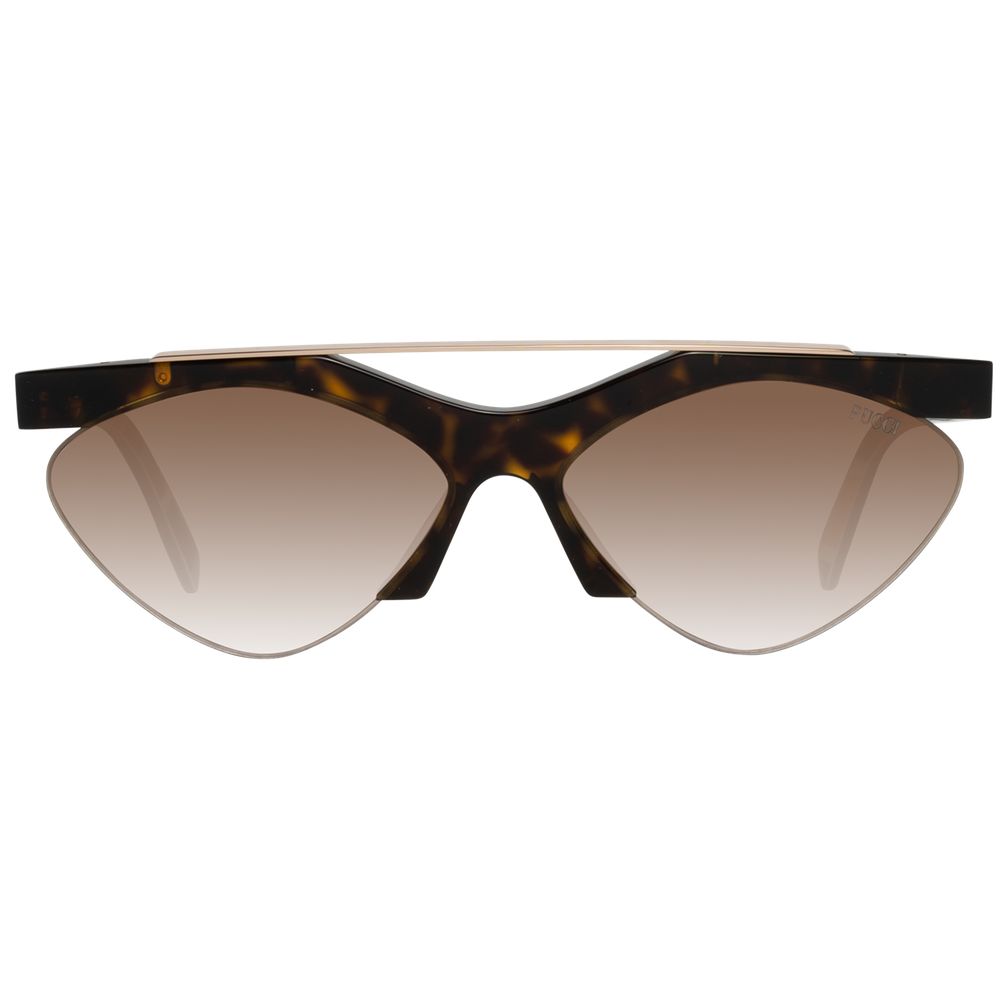 Emilio Pucci Braun Frauen Sonnenbrille