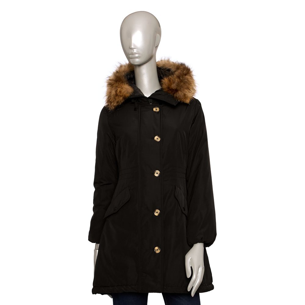 Baldinini Trend Black Polyester Women's Jacket