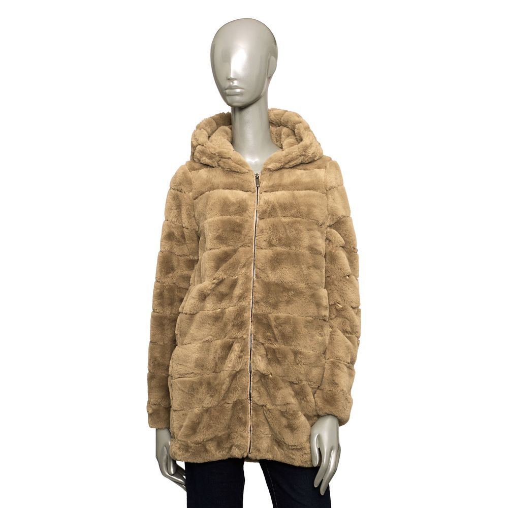 Baldinini Trend Beige Polyester Women's Coat