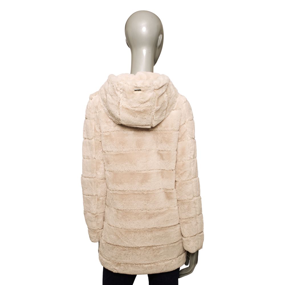 Baldinini Trend Beige Polyester Women's Coat