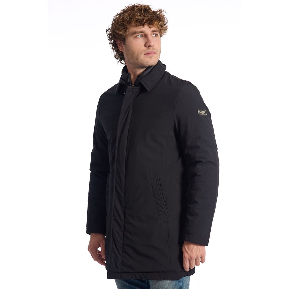 Baldinini Trend Schwarze Polyester-Jacke