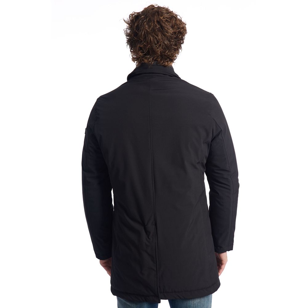 Baldinini Trend Schwarze Polyester-Jacke