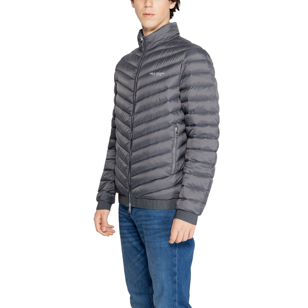 Armani Exchange Graue Polyester-Jacken &