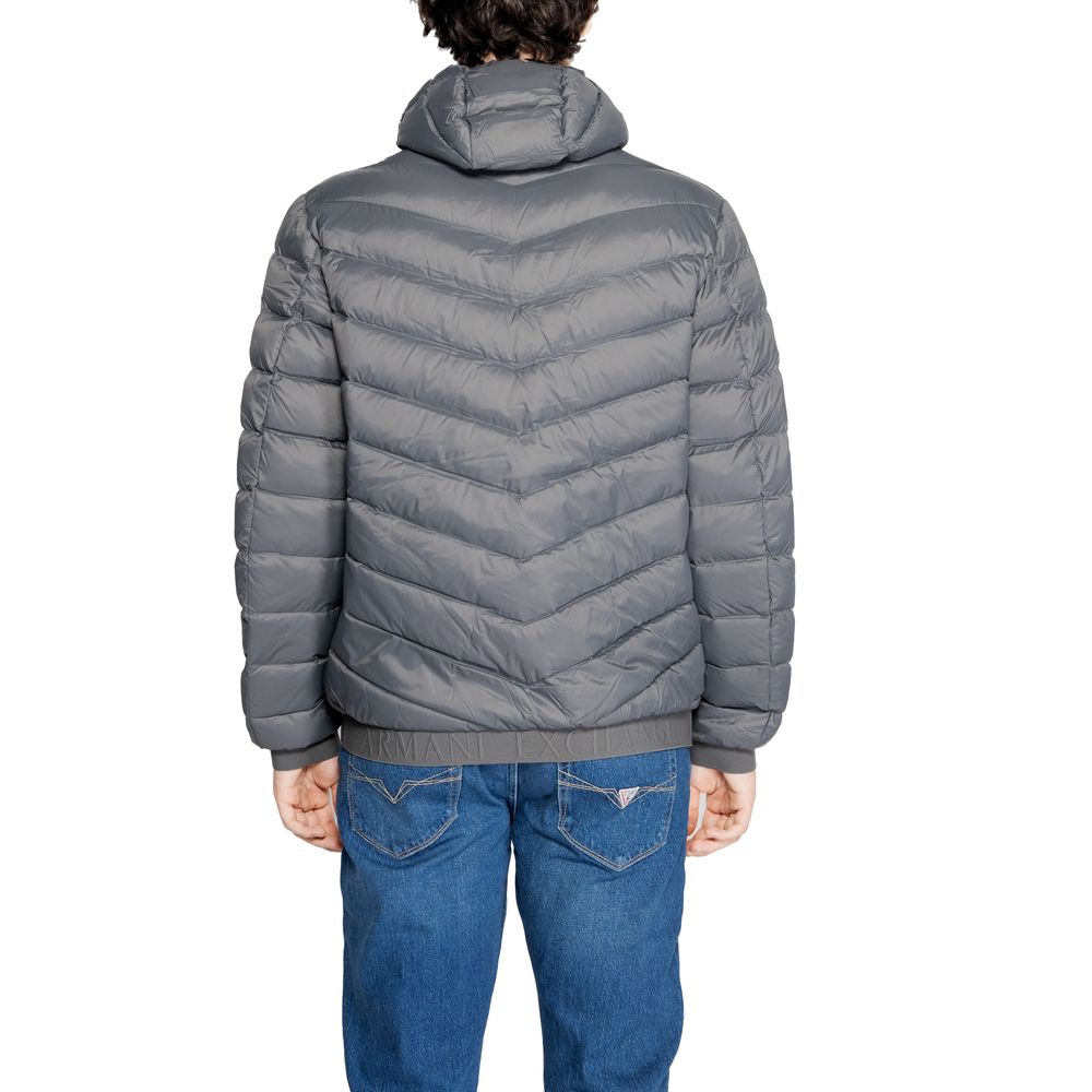 Armani Exchange Graue Polyester-Jacken &