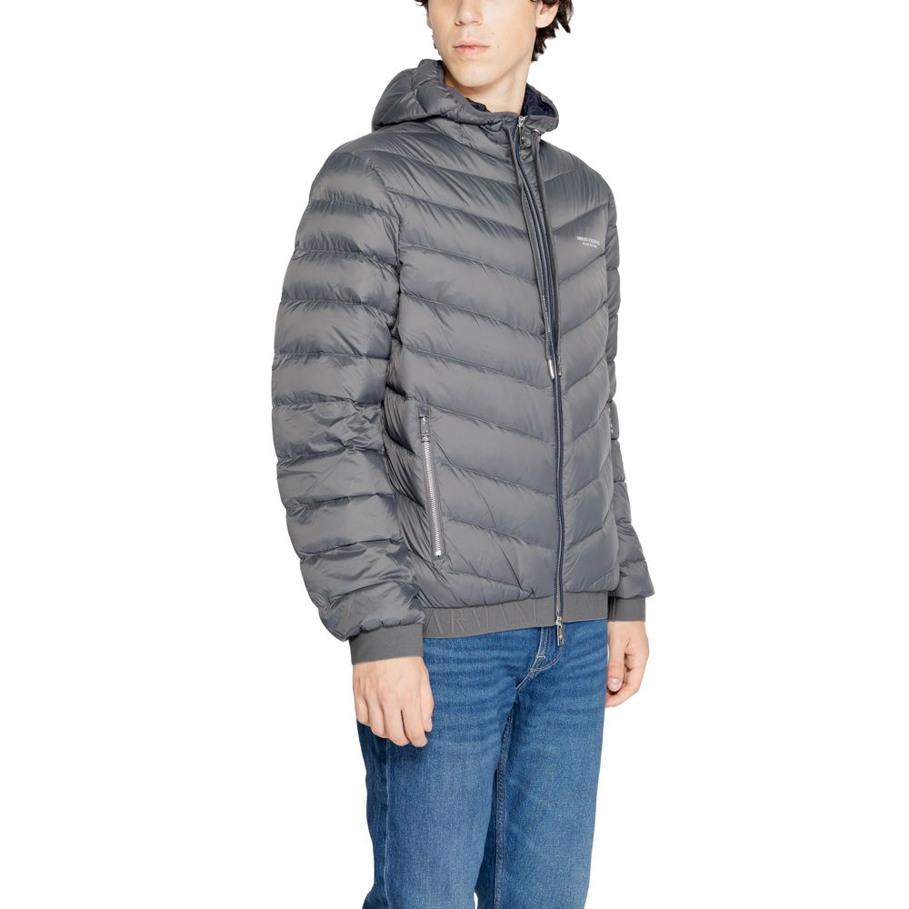 Armani Exchange Graue Polyester-Jacken &