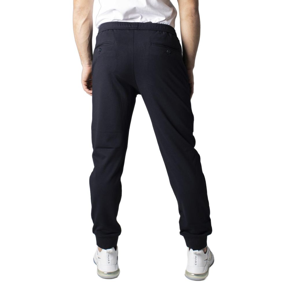 Armani Exchange Blaue Viskose Skinny-Hose