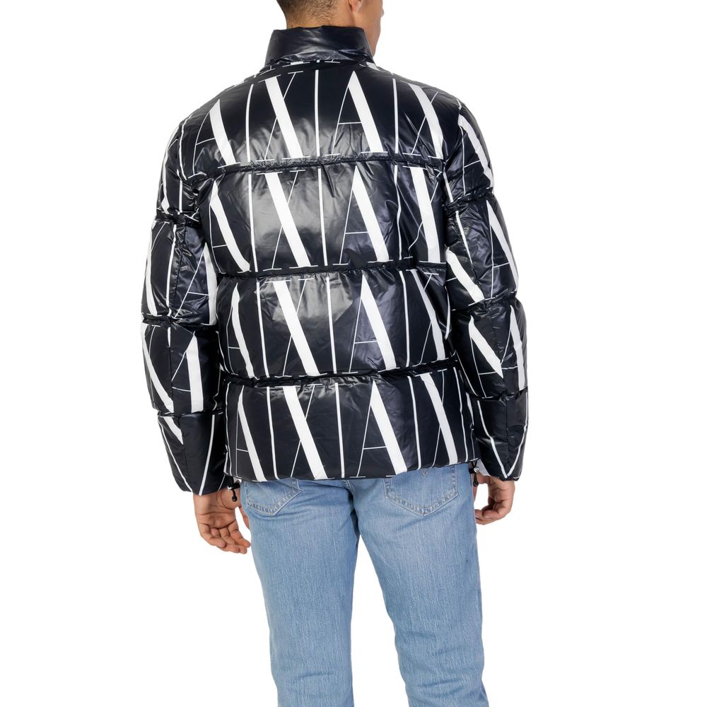 Armani Exchange Schwarze Polyesterjacken &