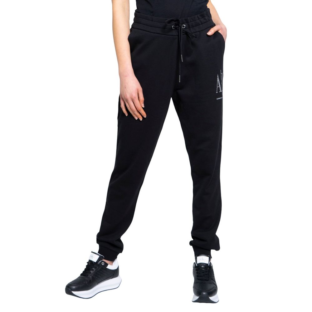 Armani Exchange Bicolor Baumwoll-Jogginghose Workout-Hose