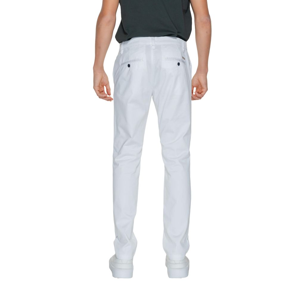 Armani Exchange Weiße Baumwollhose