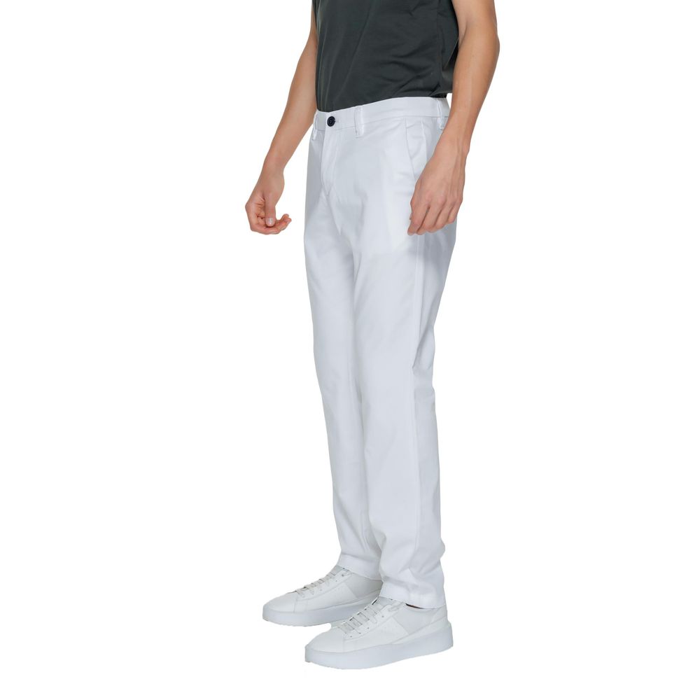 Armani Exchange Weiße Baumwollhose