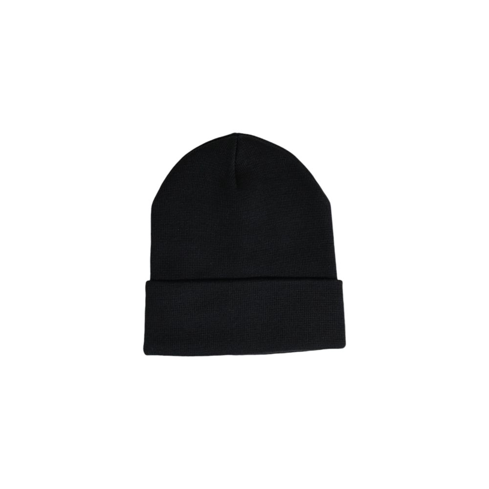 Armani Exchange Schwarze Polyesterkappen Baseballmütze