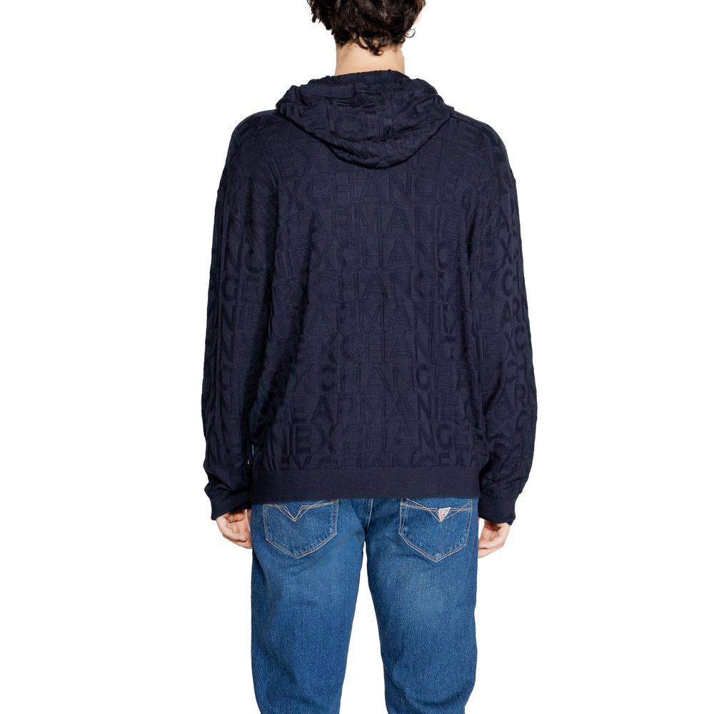 Armani Exchange Blaue Viskose-Sportbekleidung