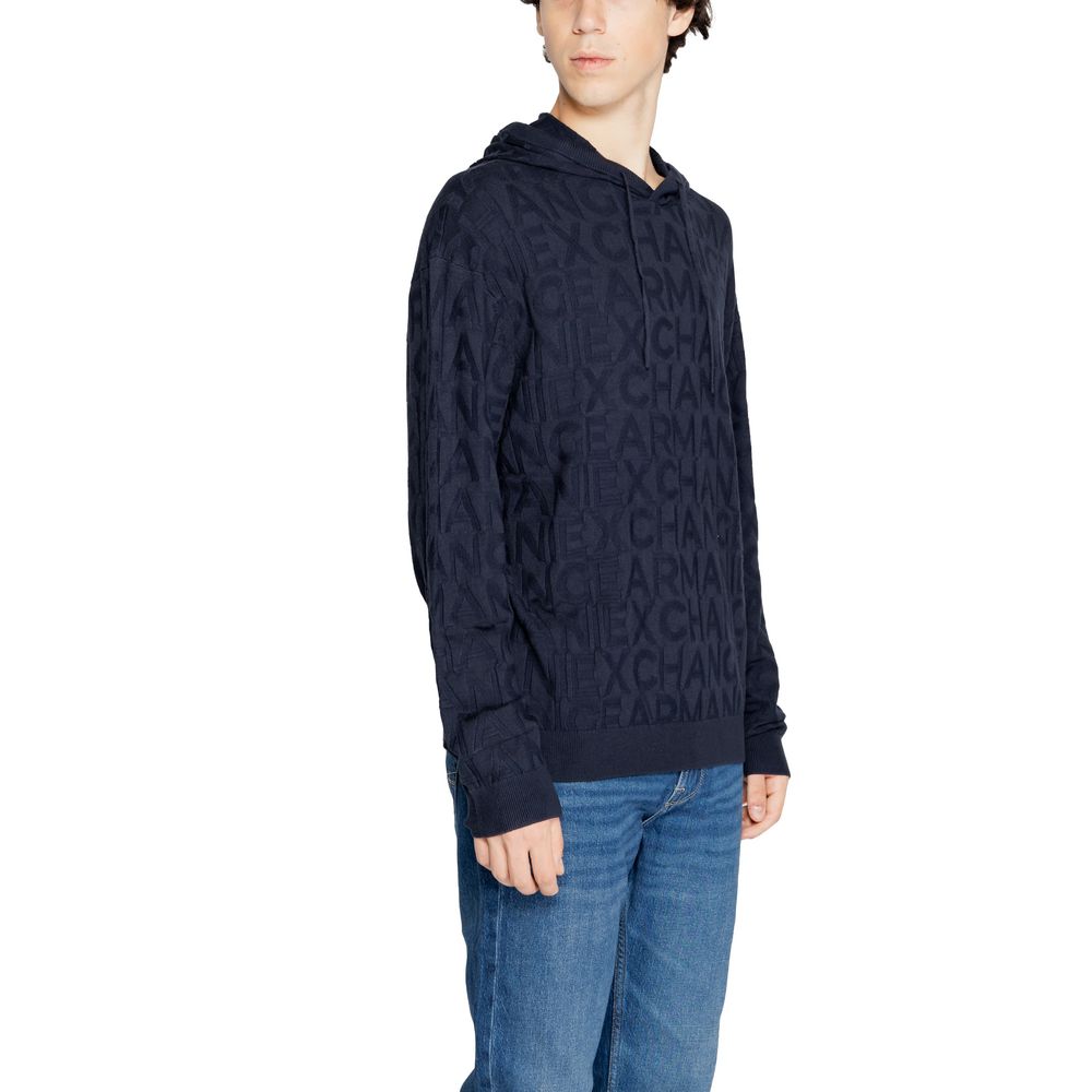 Armani Exchange Blaue Viskose-Sportbekleidung