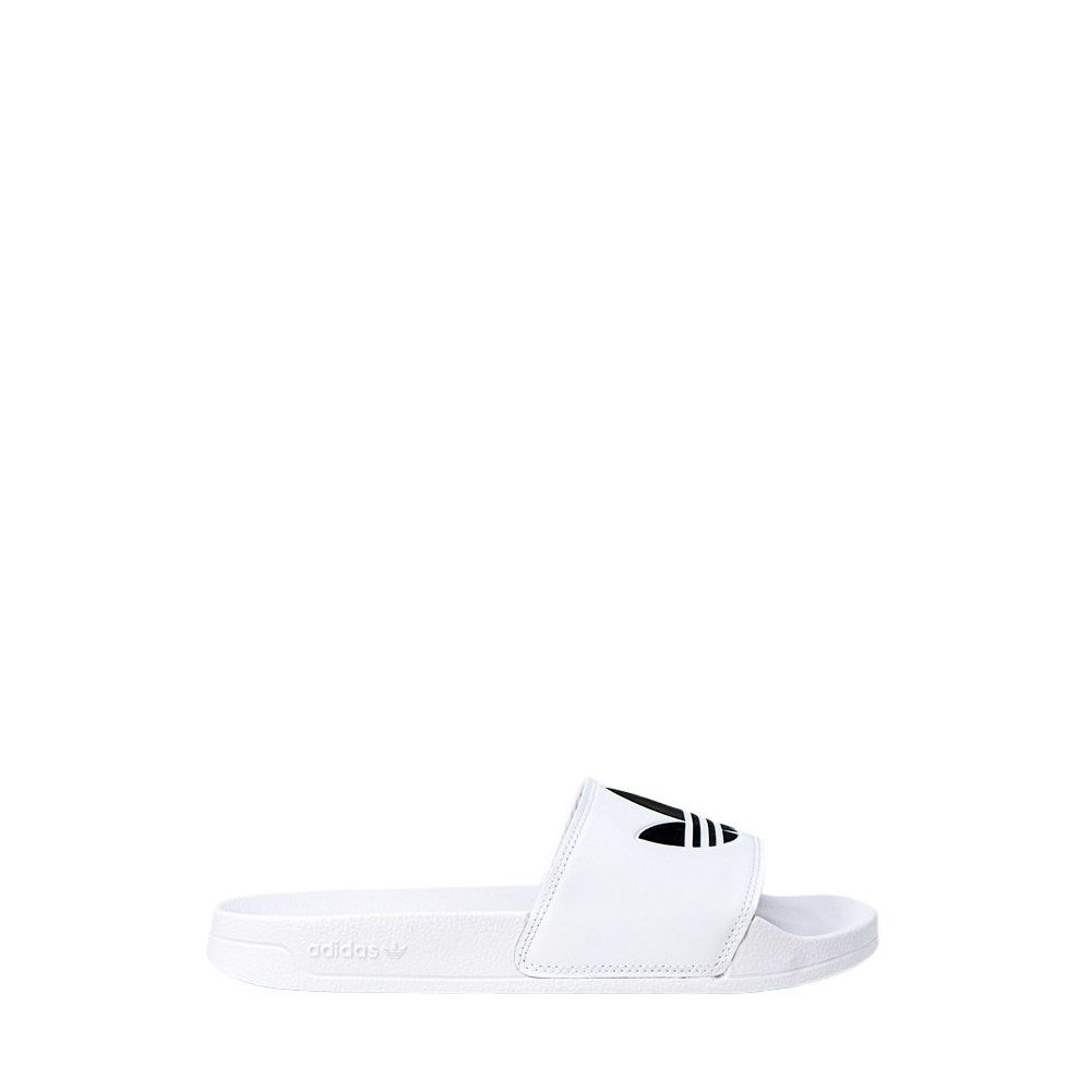 Adidas Weißer Polyester-Pantoffel