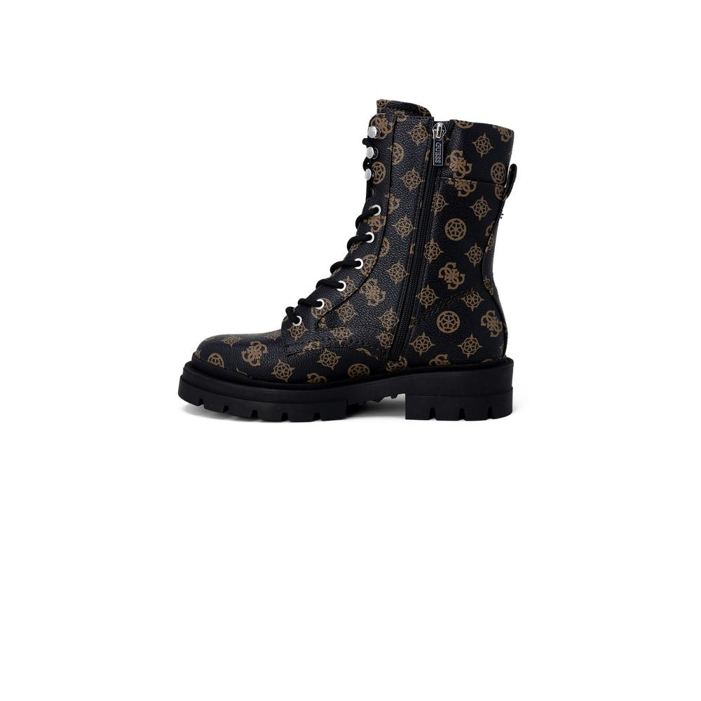 Guess Brown faux leather boots