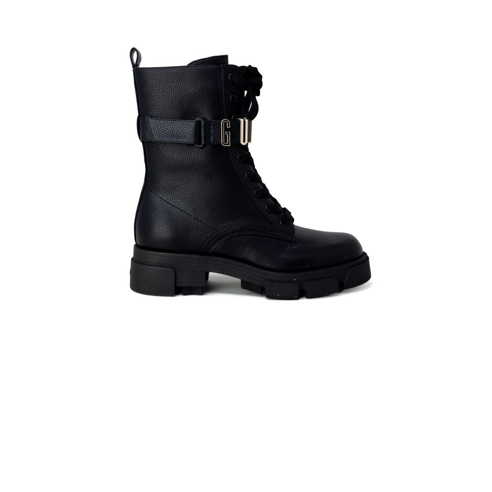Guess Black faux leather boots
