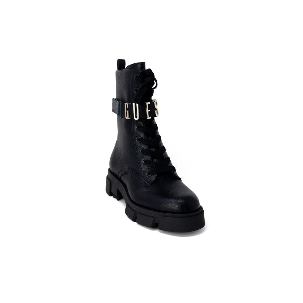 Guess Black faux leather boots