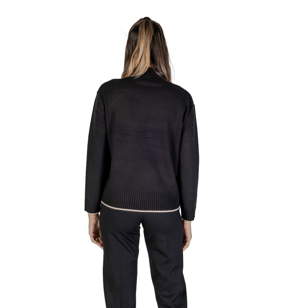 Street One Schwarzer Polyester-Pullover