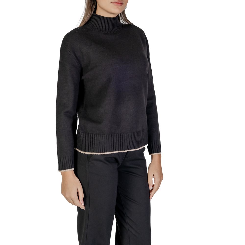 Street One Schwarzer Polyester-Pullover