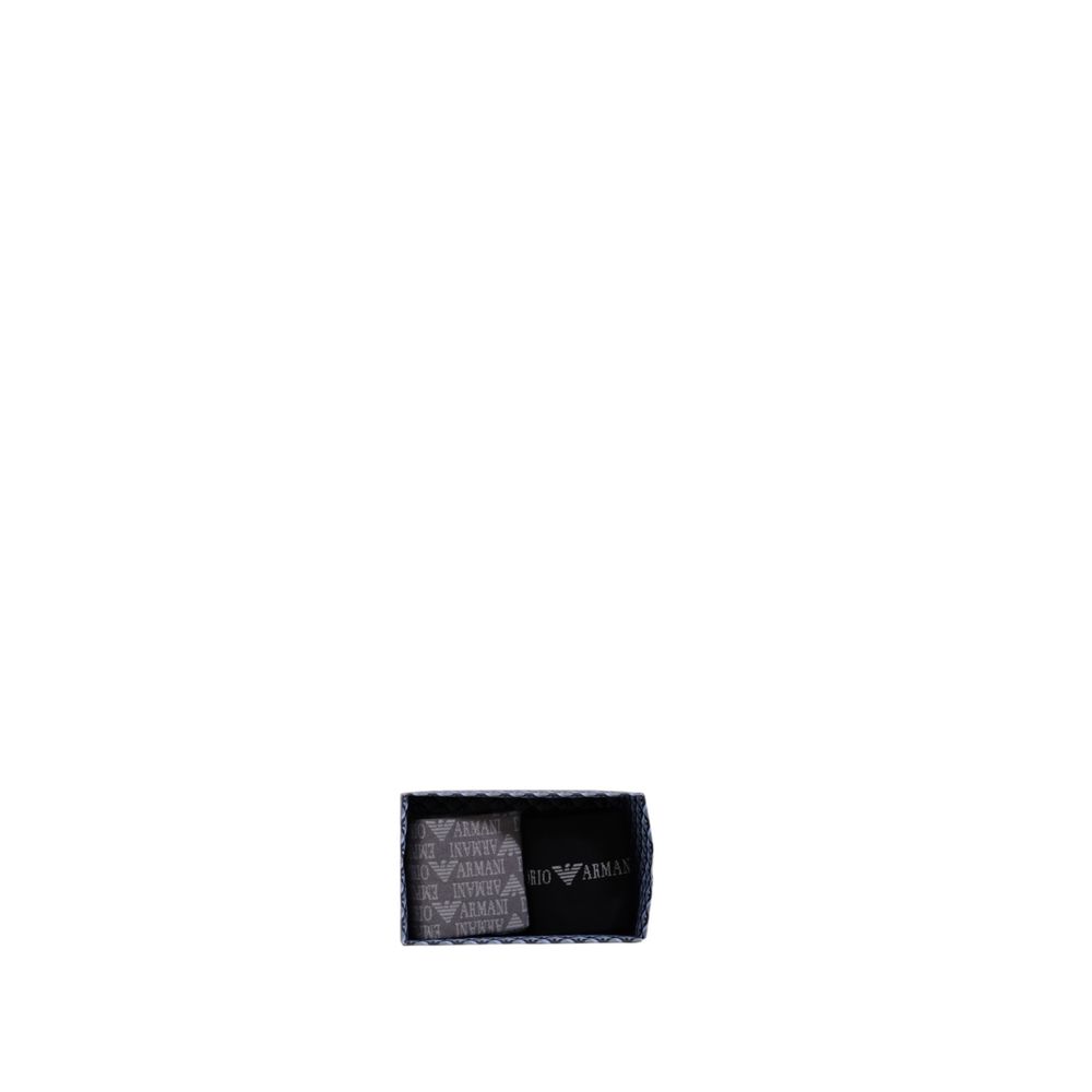 Emporio Armani Underwear Schwarze Baumwollsocke
