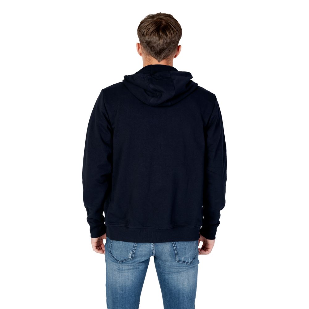 Tommy Hilfiger Jeans Hoody aus blauer Bio-Baumwolle