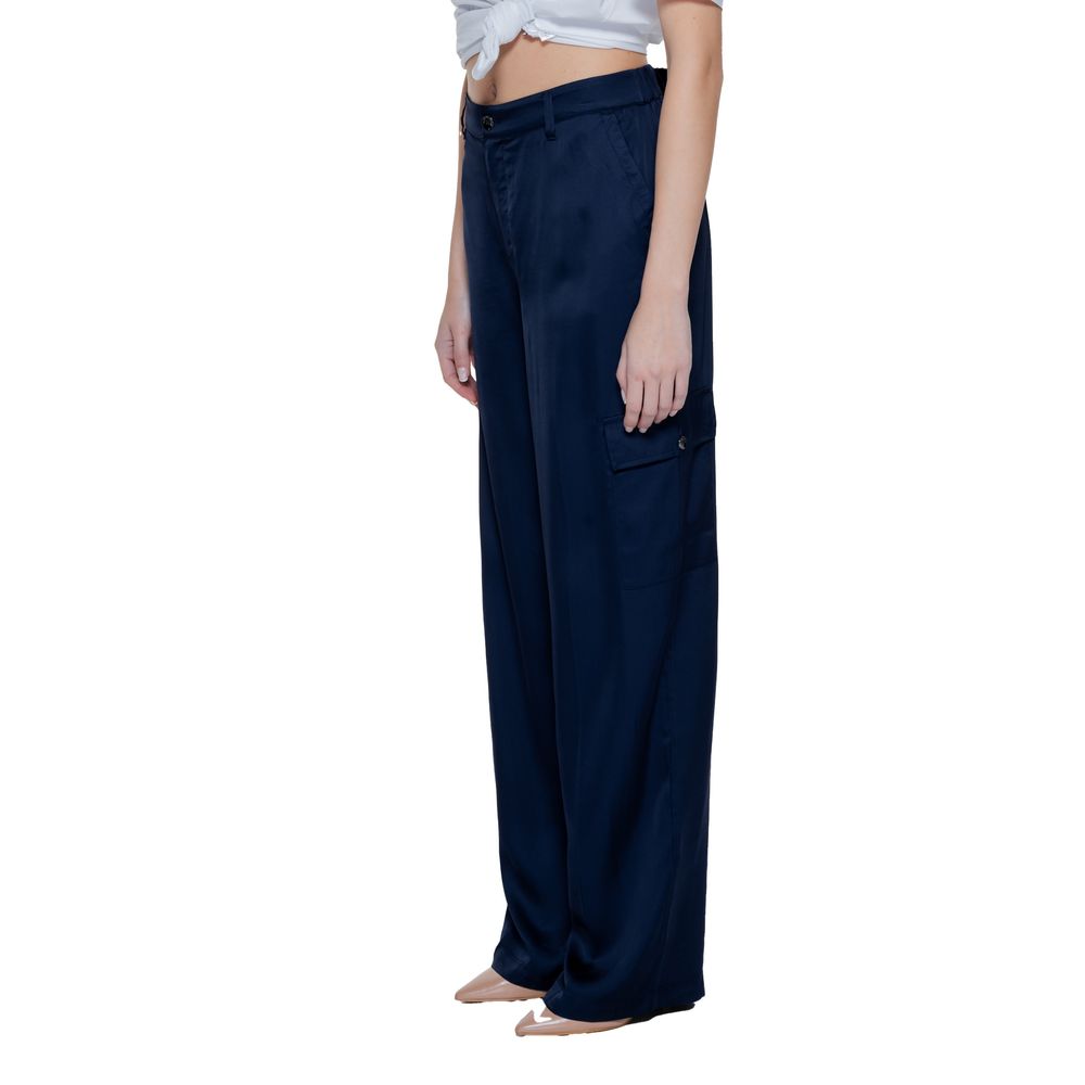 Street One Blaue Viskose-Hose