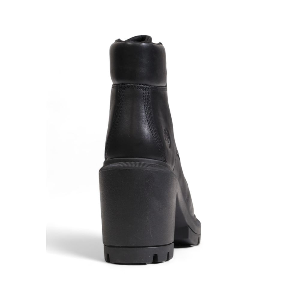 Timberland Schwarzer Recycelter Leder High Heel