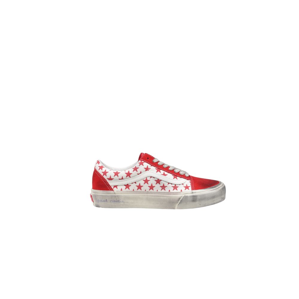 Vans Red Suede Sneakers