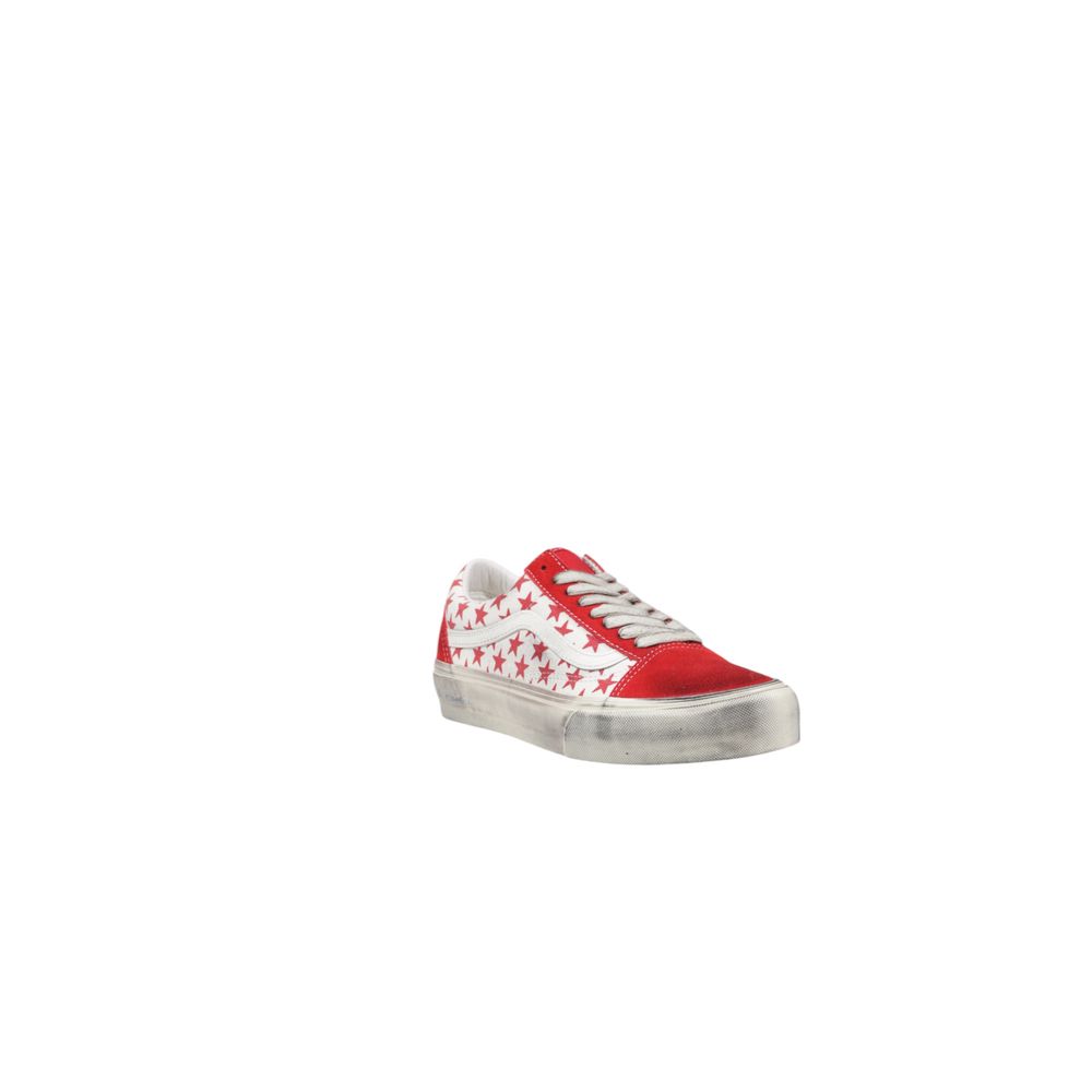 Vans Red Suede Sneakers