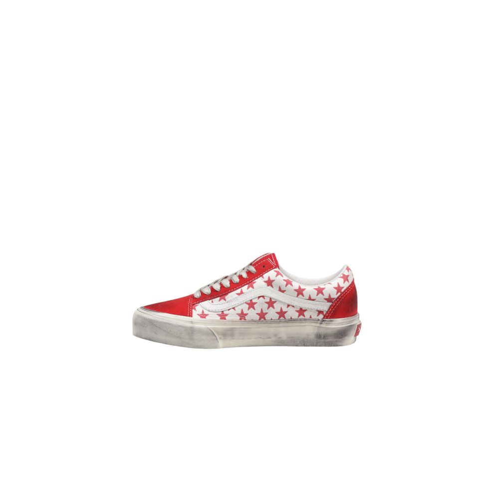Vans Red Suede Sneakers