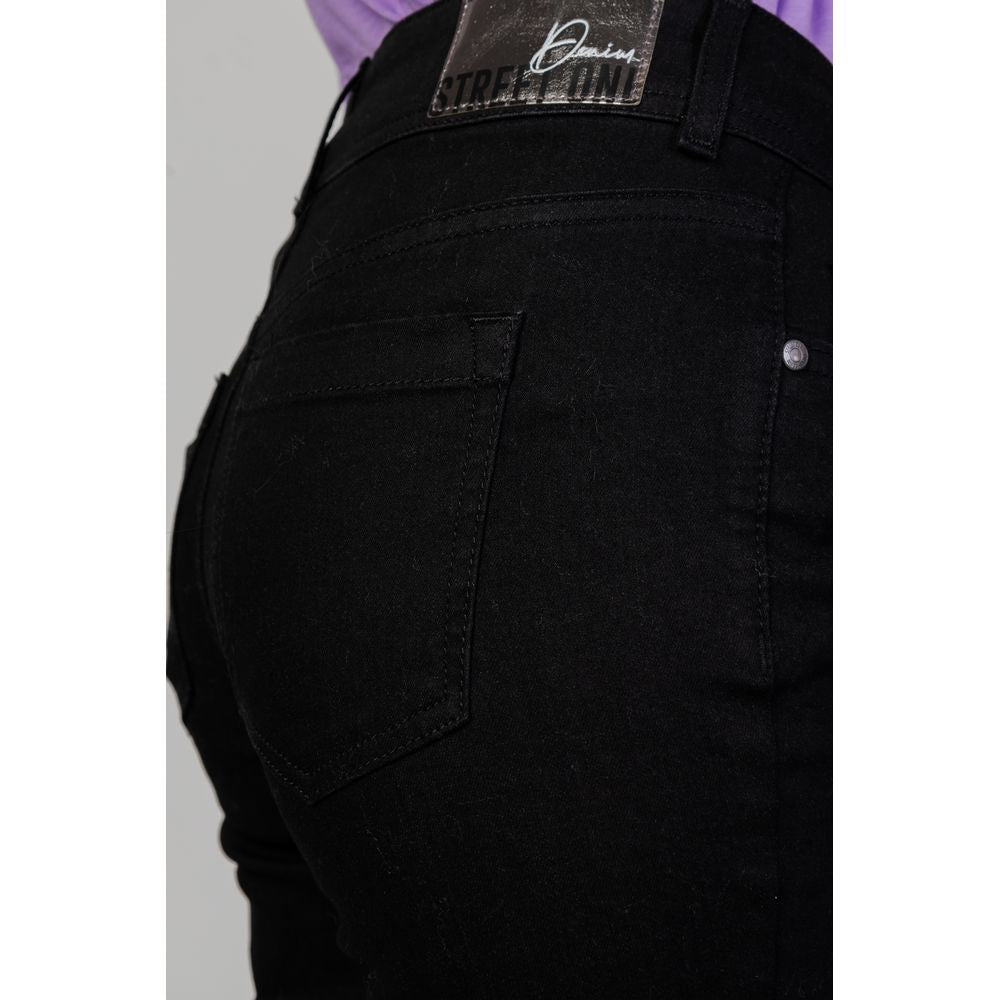 Street One Schwarze Slim Fit Jeans aus Baumwolle