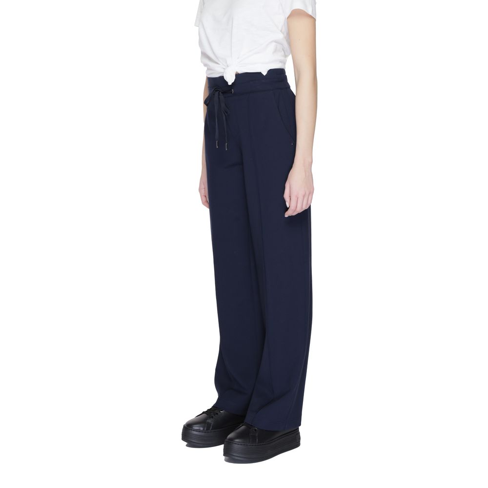 Street One Blaue Viskose-Hose