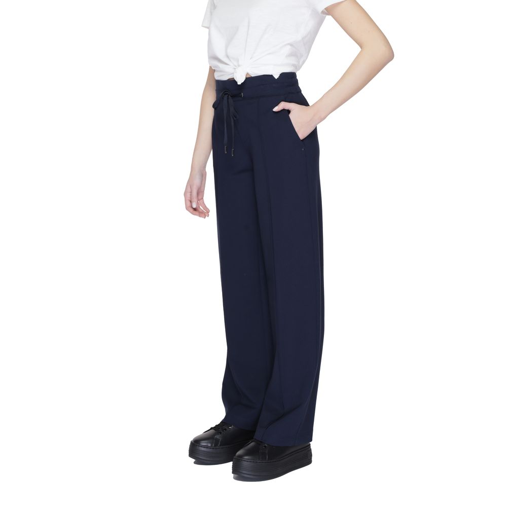 Street One Blaue Viskose-Hose