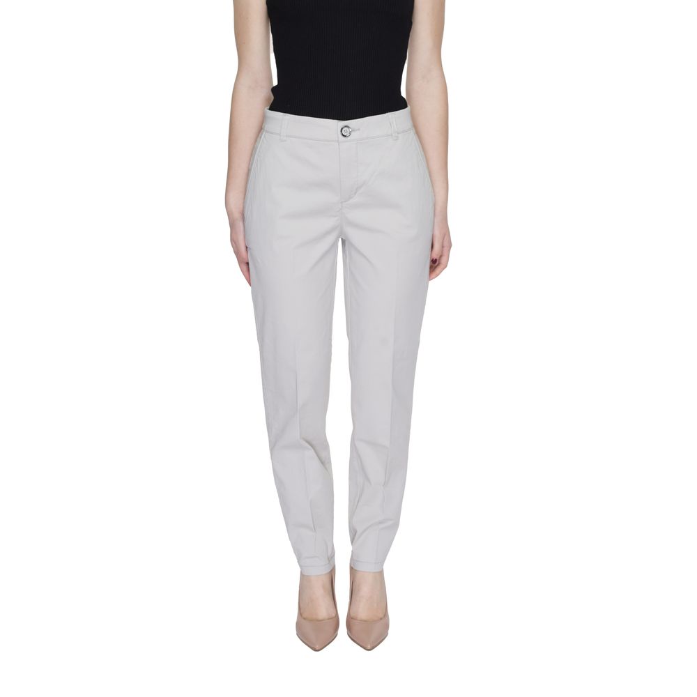 Street One Beige Baumwollhose