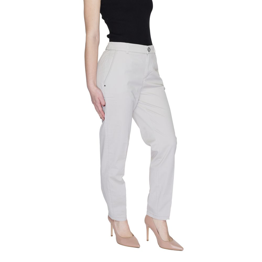 Street One Beige Baumwollhose