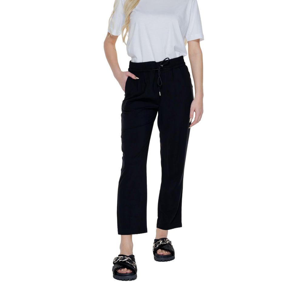 Street One Black Viscose Jeans & Pants