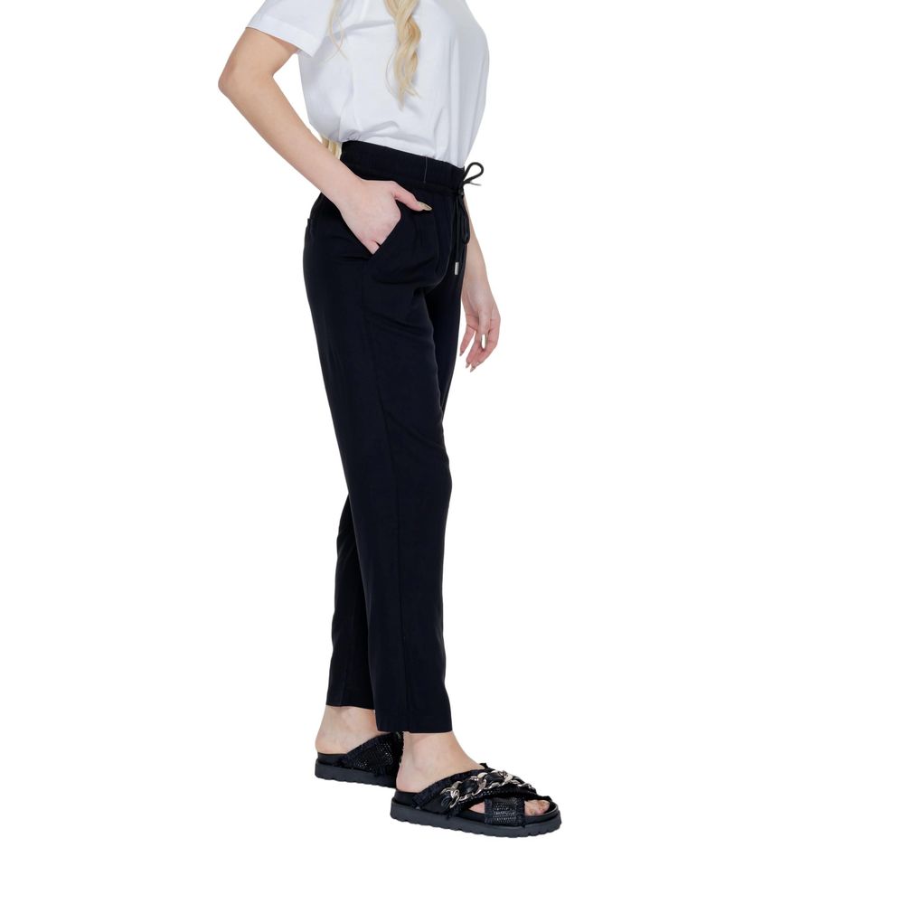 Street One Black Viscose Jeans & Pants