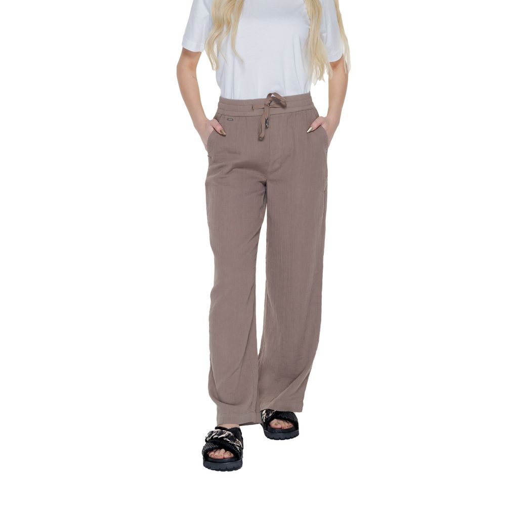 Street One Braune Baumwollhose