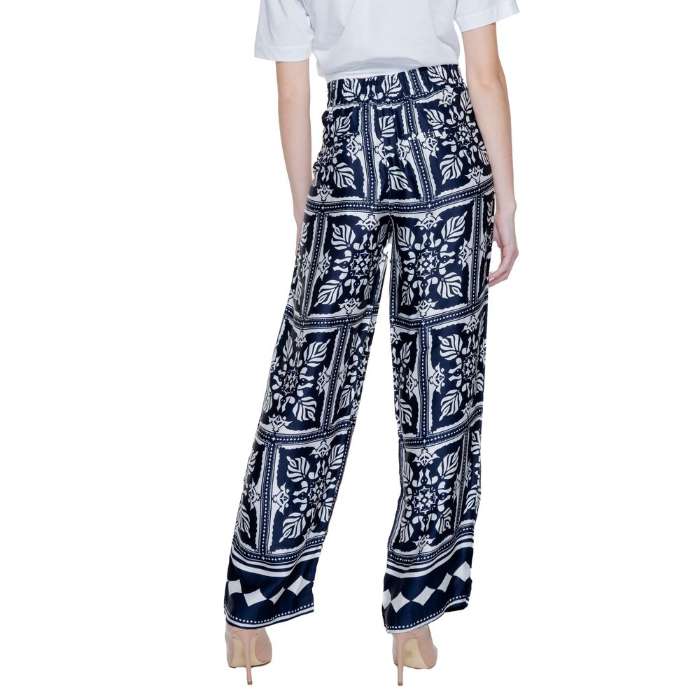 Street One Blaue Viskose-Hose