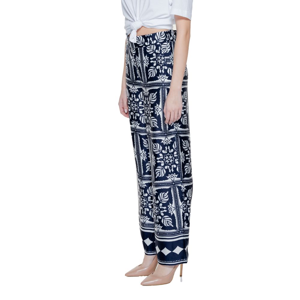 Street One Blaue Viskose-Hose