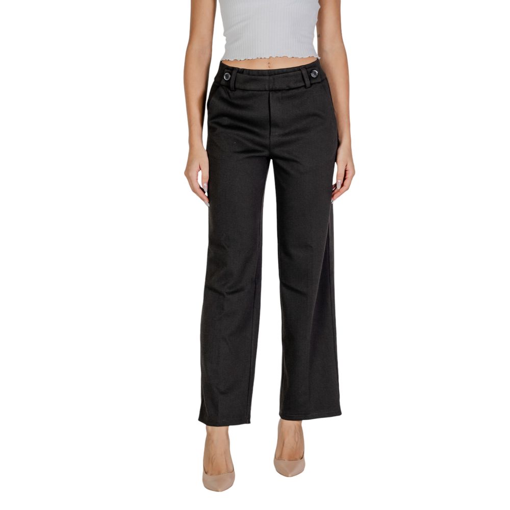 Street One Black Polyester Jeans & Pants