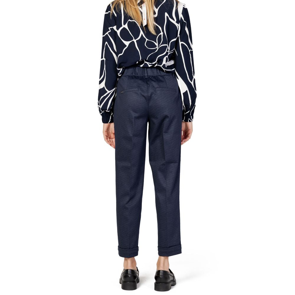 Street One Blaue Viskose-Hose