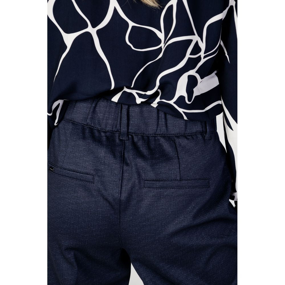 Street One Blaue Viskose-Hose