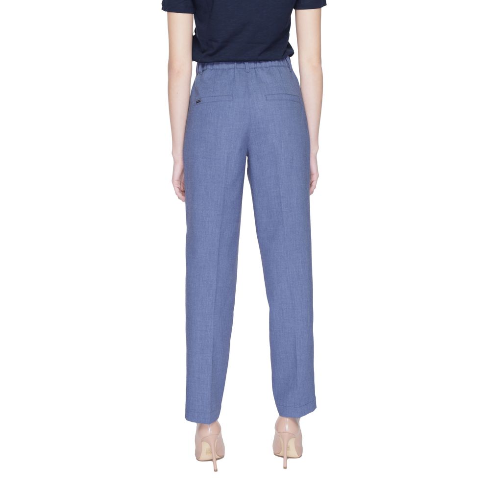 Street One Blaue Polyester-Hose