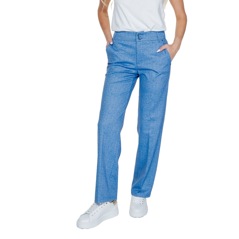 Street One Blaue Polyester-Hose