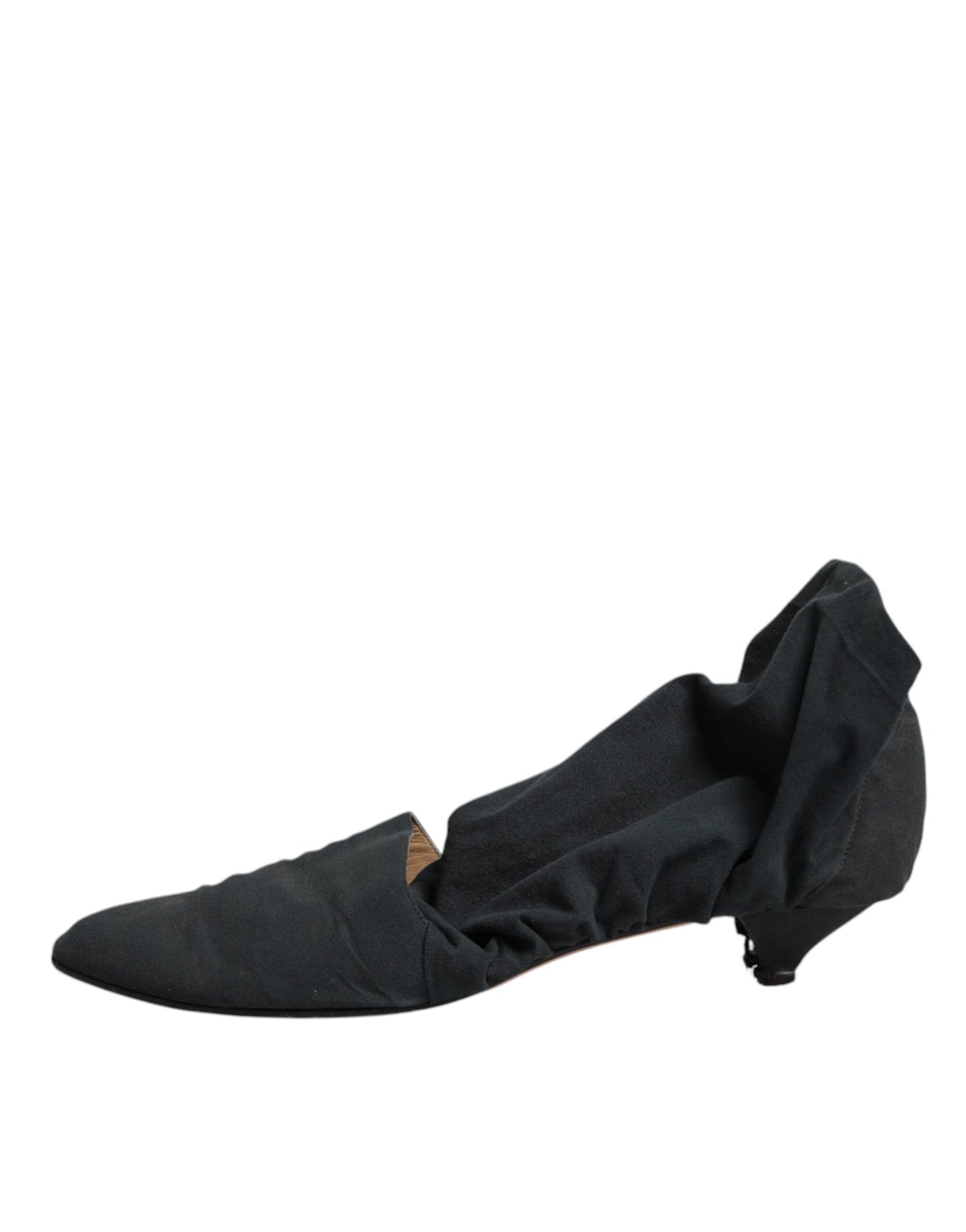 Dolce & Gabbana Grüne Baumwolle Socke Stil Ankle Stiefel Schuhe