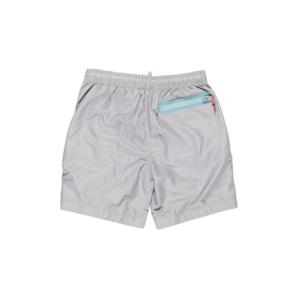 Superdry Graue Polyester-Badeshorts